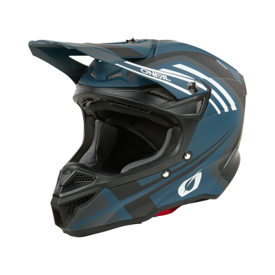 Κράνος μηχανής motocross 5SERIES POLYACRYLITE SPIKE BLUE/WHITE V.25